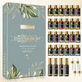 Ensemble de 28 huiles essentielles naturelles idéal pour la diffusion et le bien être