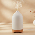 Diffuseur d'huile essentielle en céramique et humidificateur ultrasonique