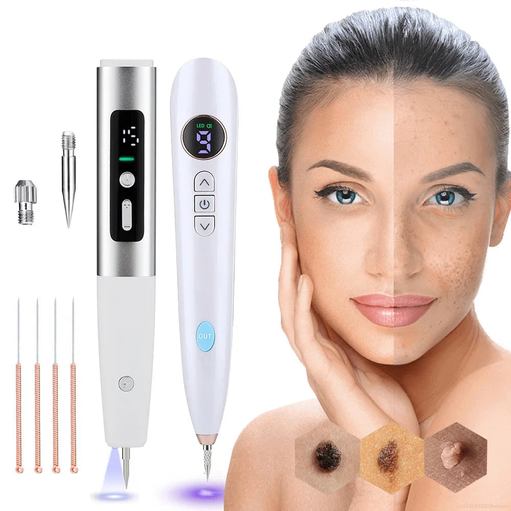 Stylo plasma LED, éliminateur de verrues étiquettes cutanées et taches