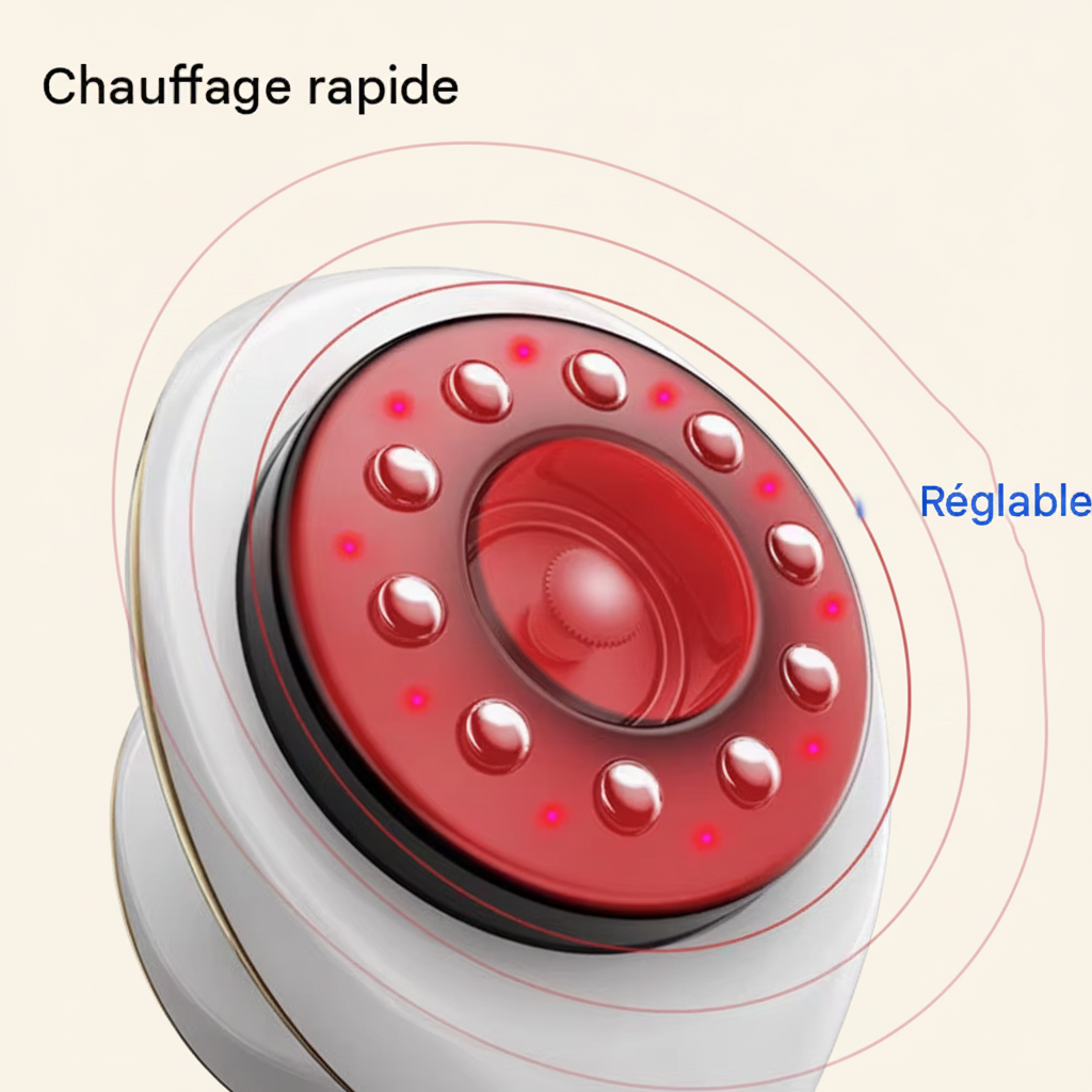 Masseur corporel électrique à ventouses et Guasha de haute qualité