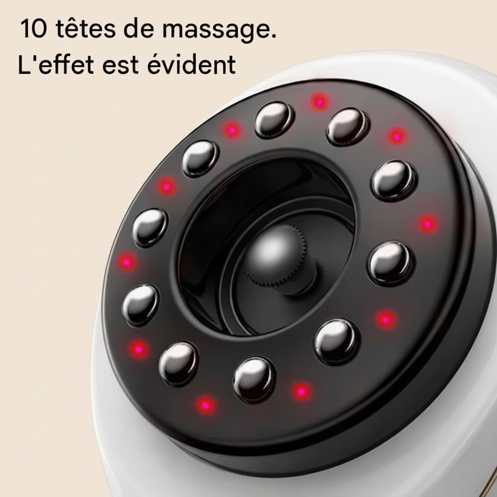 Masseur corporel électrique à ventouses et Guasha de haute qualité