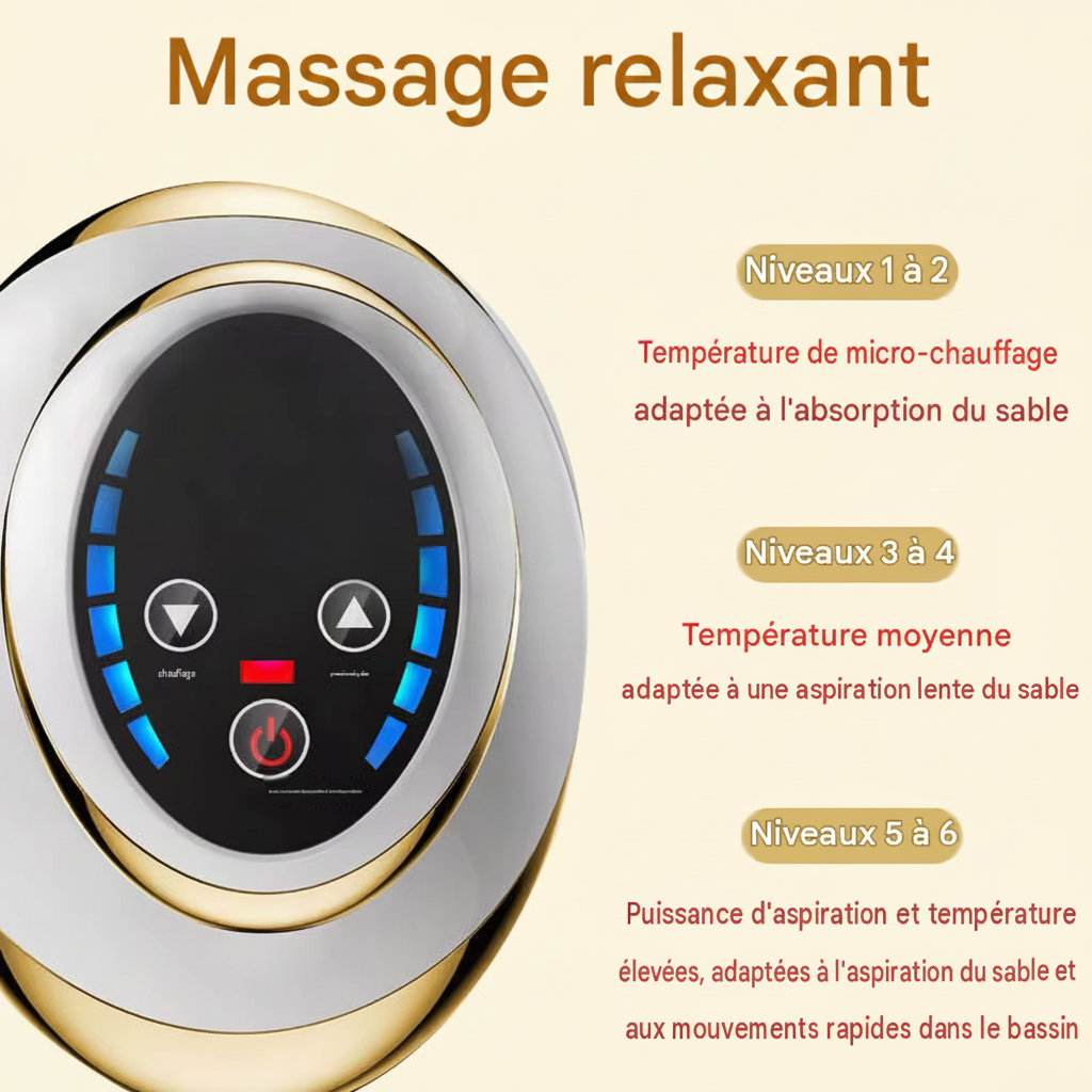 Masseur corporel électrique à ventouses et Guasha de haute qualité