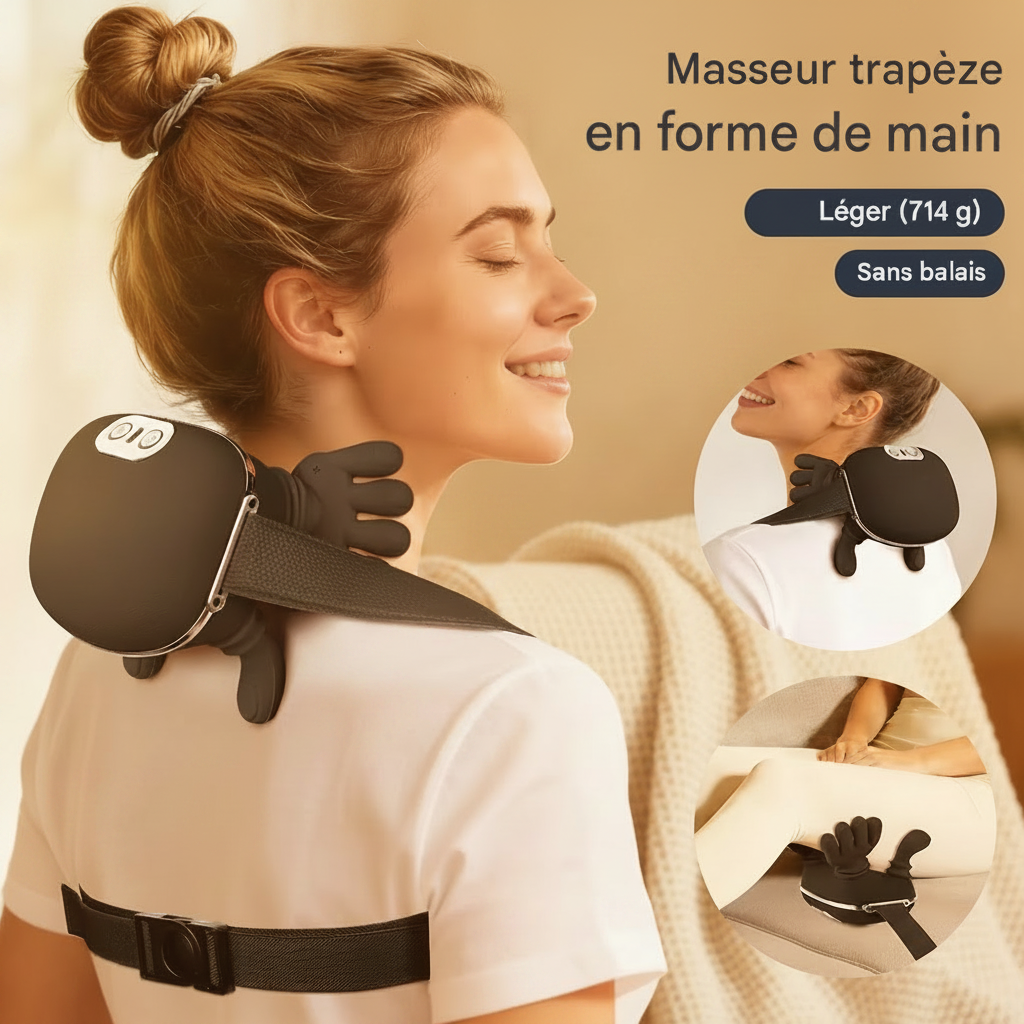 Masseur de cou et d'épaules bionique 4D