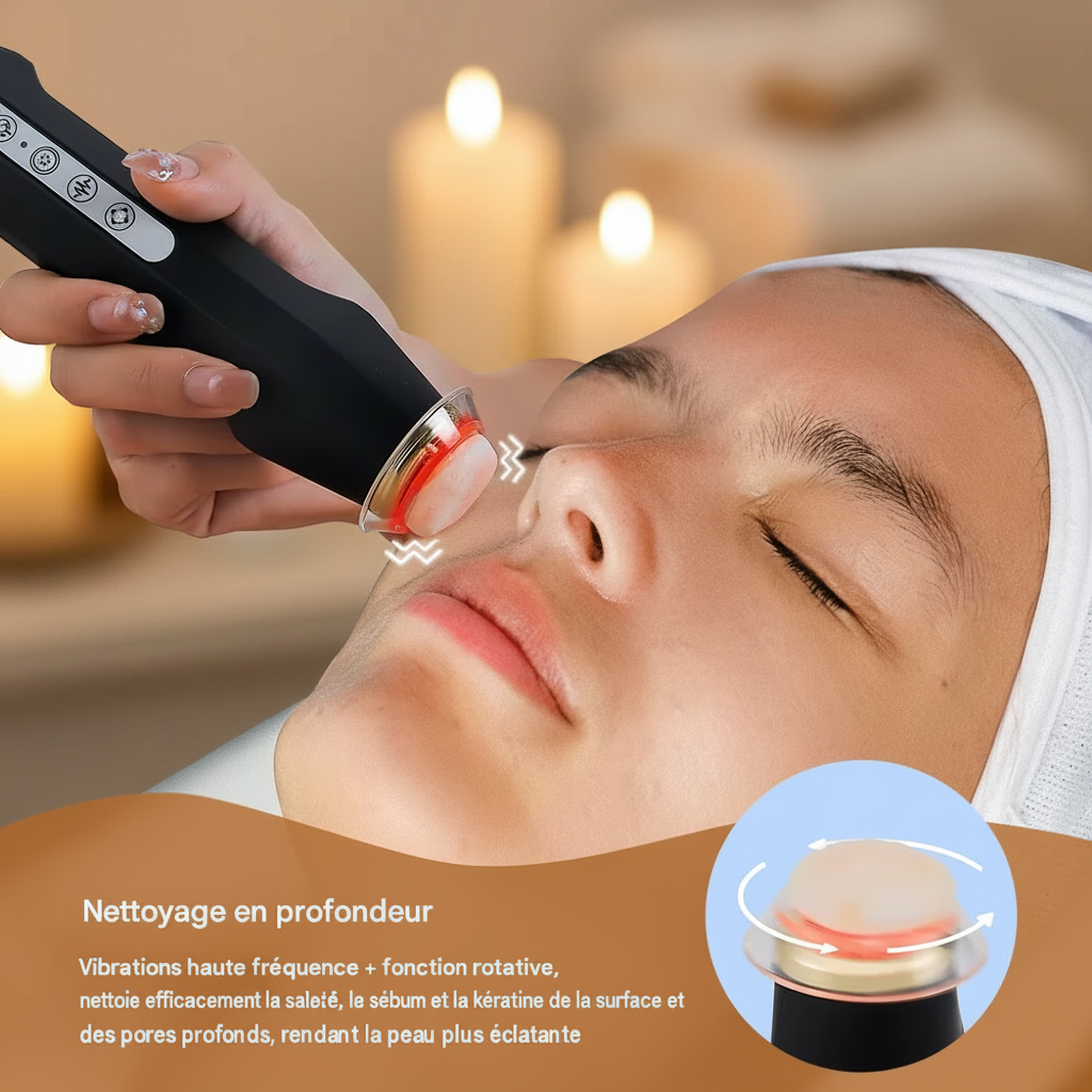 Stylo à bulles d'oxygène CO2 pour les soins de la peau du visage