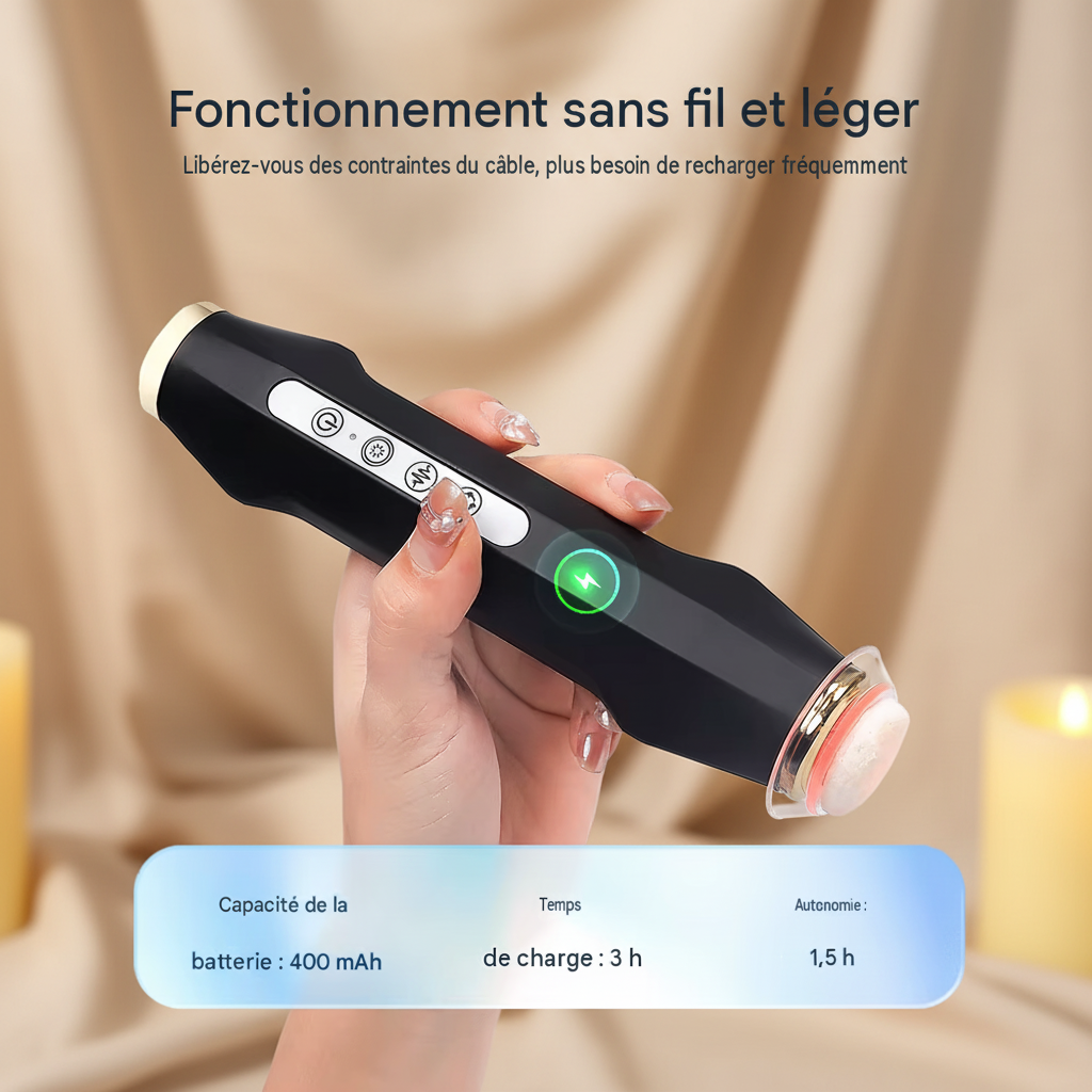 Stylo à bulles d'oxygène CO2 pour les soins de la peau du visage
