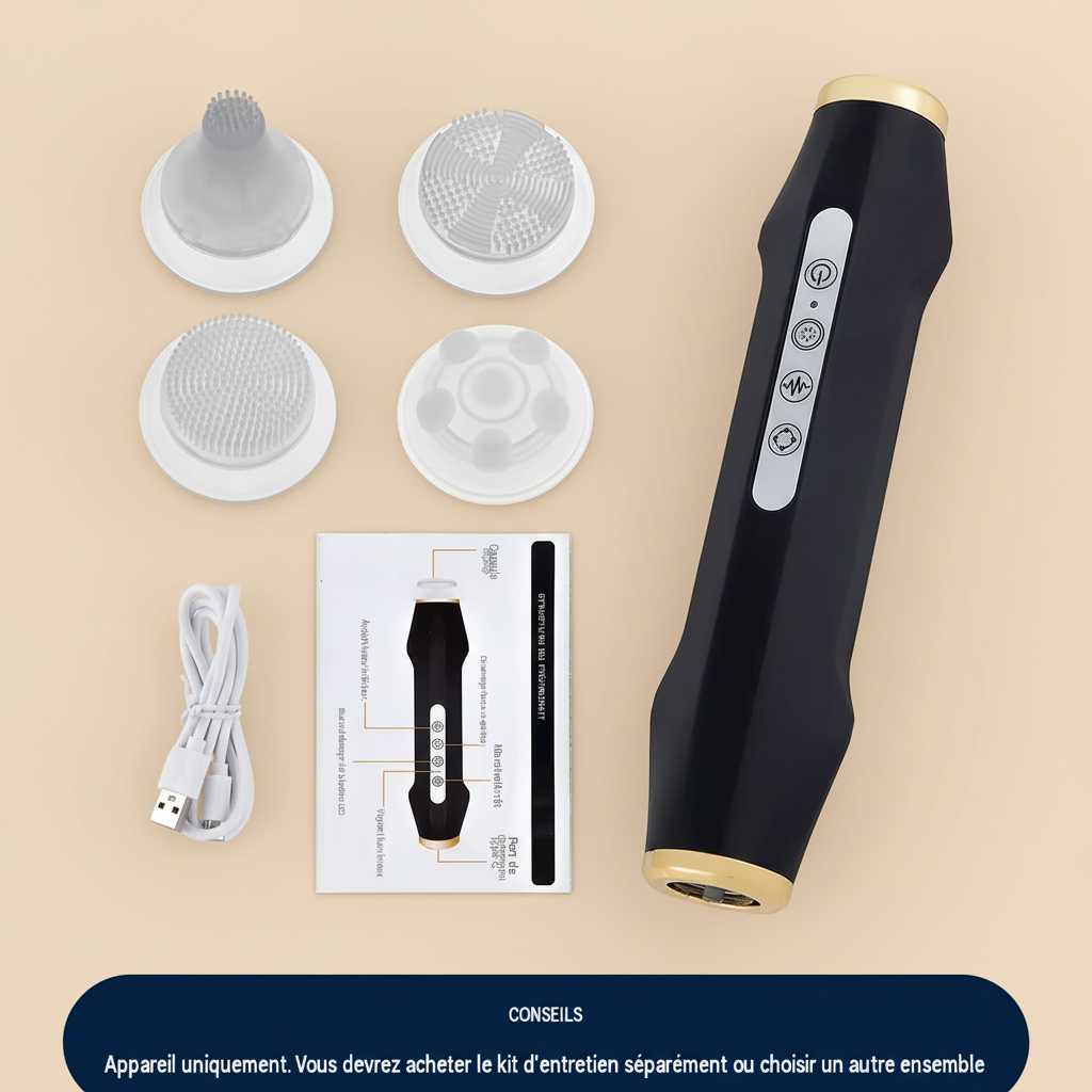 Stylo à bulles d'oxygène CO2 pour les soins de la peau du visage