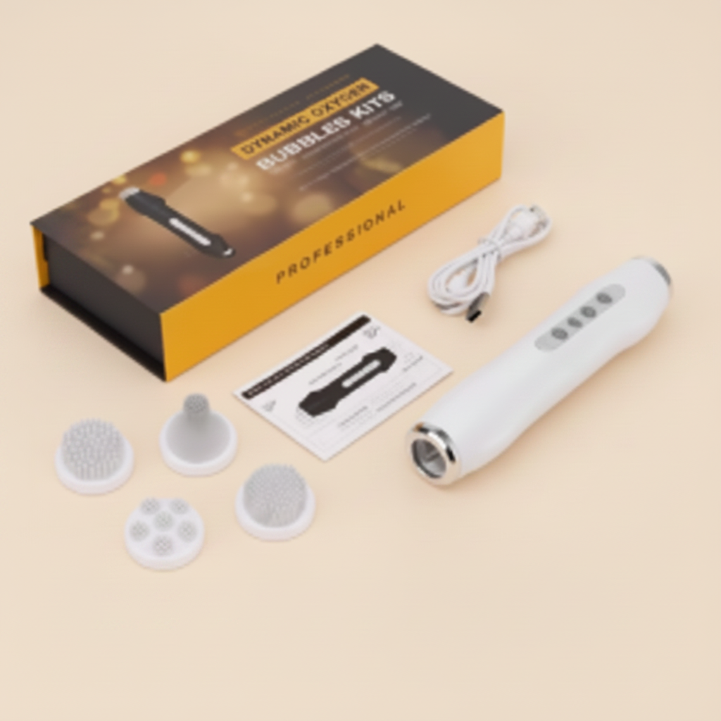 Stylo à bulles d'oxygène CO2 pour les soins de la peau du visage