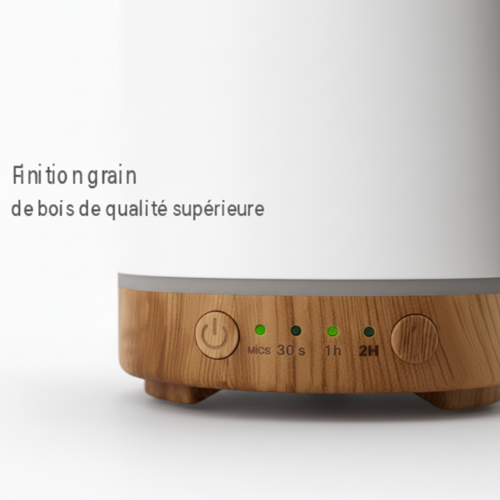 Diffuseur d'huile essentielle en céramique et humidificateur ultrasonique