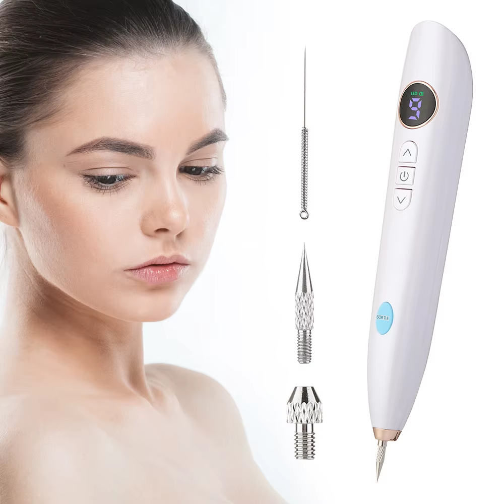 Stylo plasma LED, éliminateur de verrues étiquettes cutanées et taches