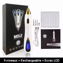 Stylo plasma LED, éliminateur de verrues étiquettes cutanées et taches