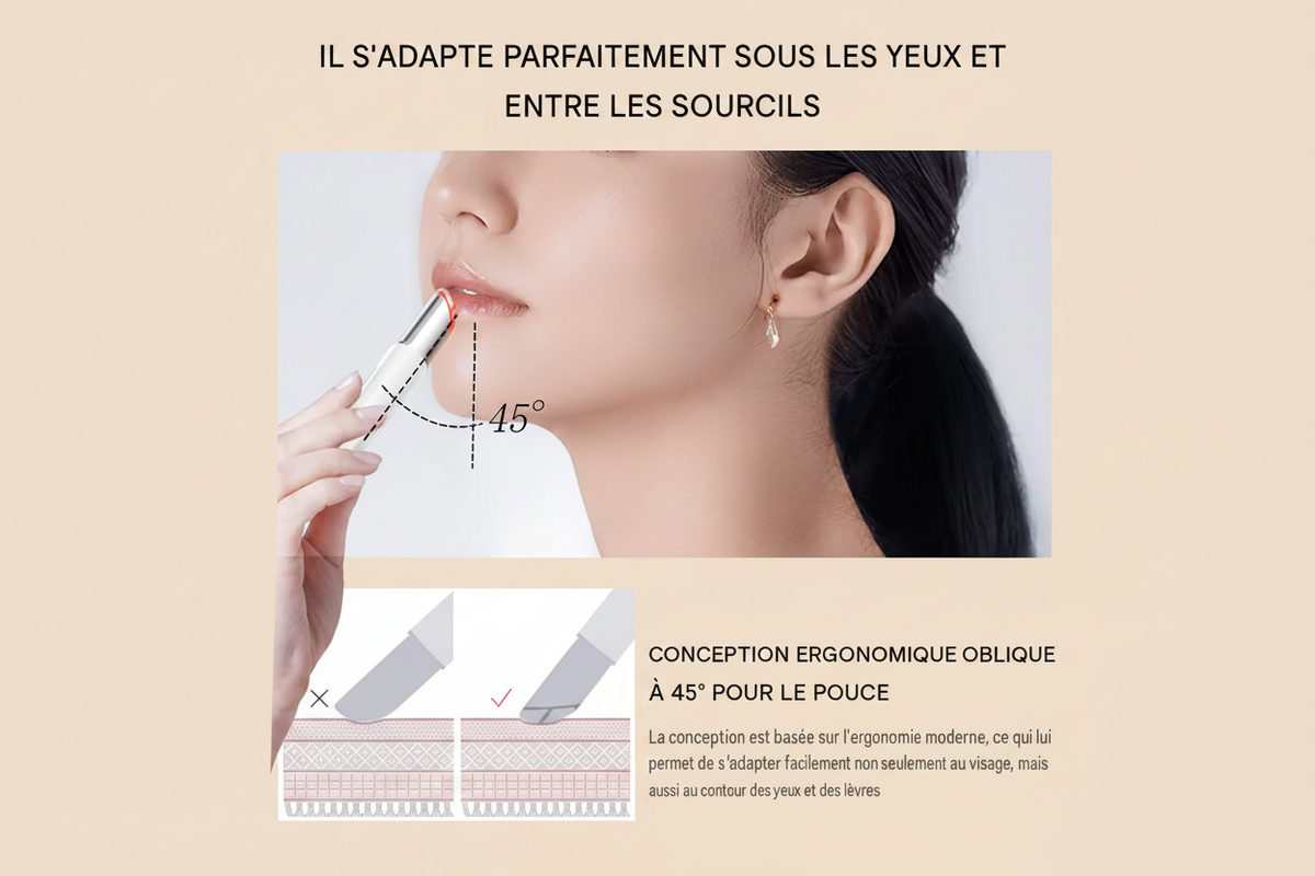 Masseur oculaire EMS liftant anti-rides et anti-âge