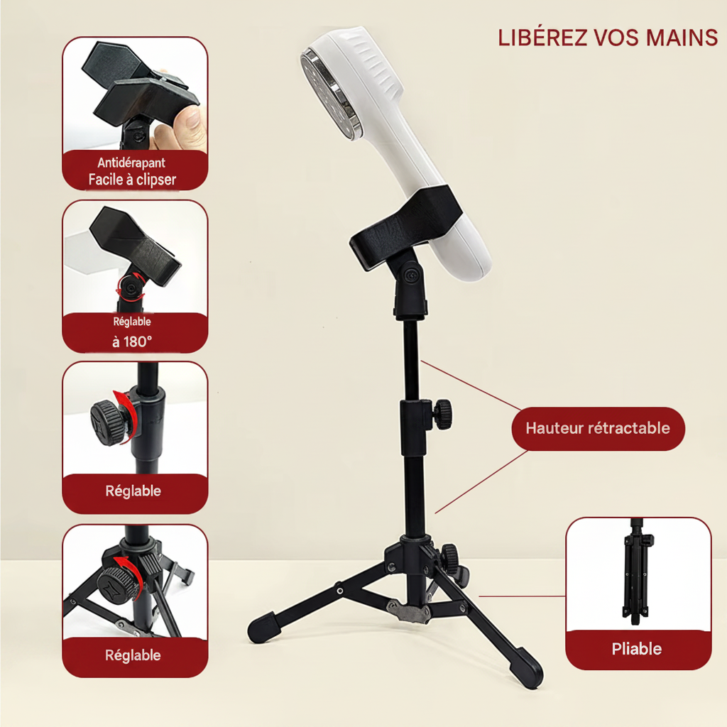 Thérapie à la lumière rouge infrarouge au Laser froid, physiothérapie 808nm