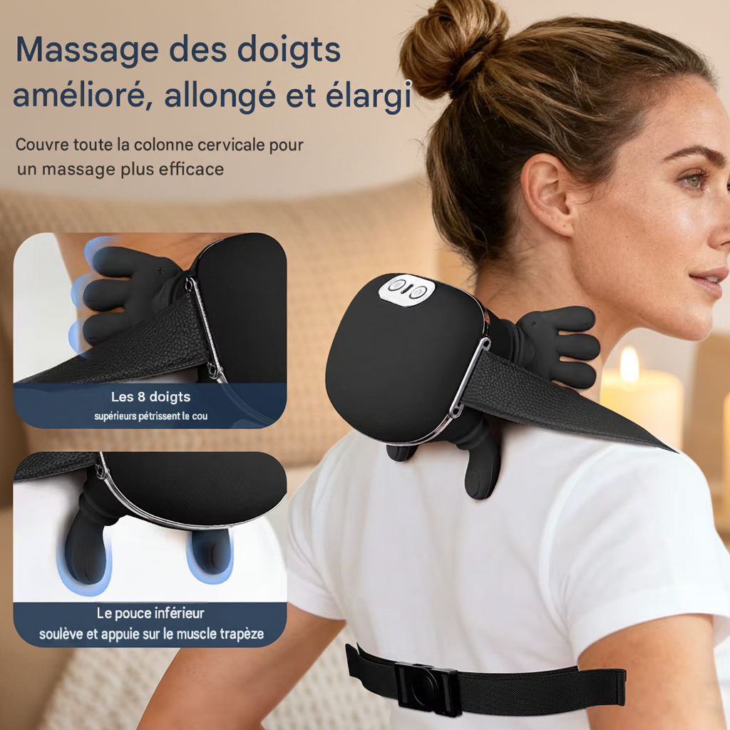 Masseur de cou et d'épaules bionique 4D