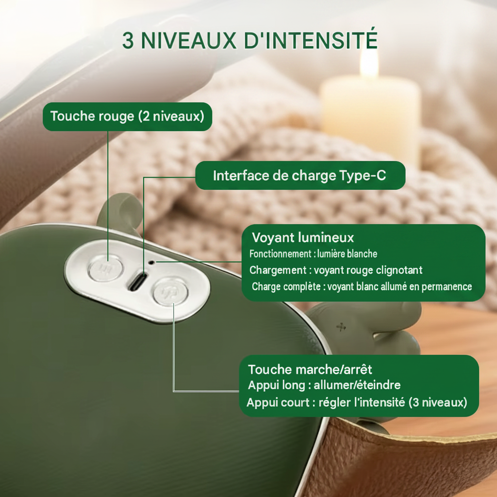 Masseur de cou et d'épaules bionique 4D