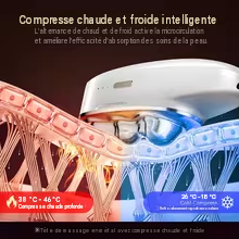 Appareil de beauté Guasha 2 en 1 : Soin du visage EMS et Masseur chaud et froid