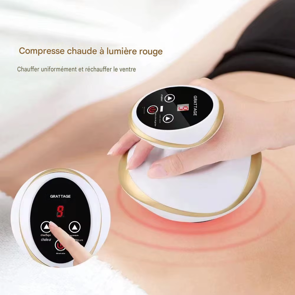 Masseur corporel électrique à ventouses et Guasha de haute qualité